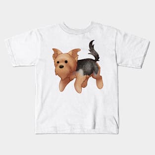 Cozy Yorkshire Terrier Kids T-Shirt